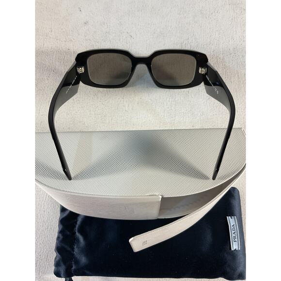 Prada Rectangle Black Sunglasses Size OS - Picture 4 of 4